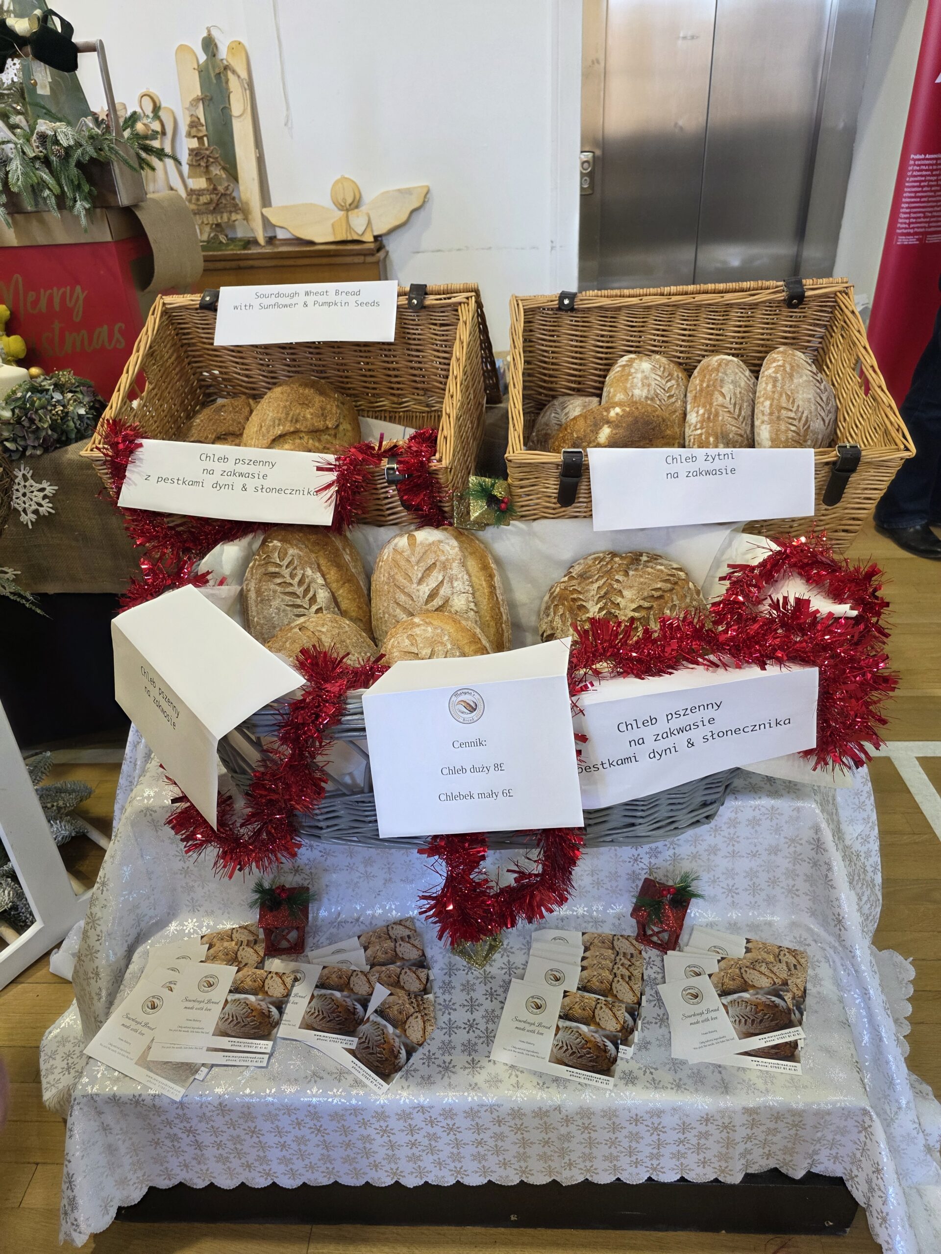 Christmas Fair in the Polish School.