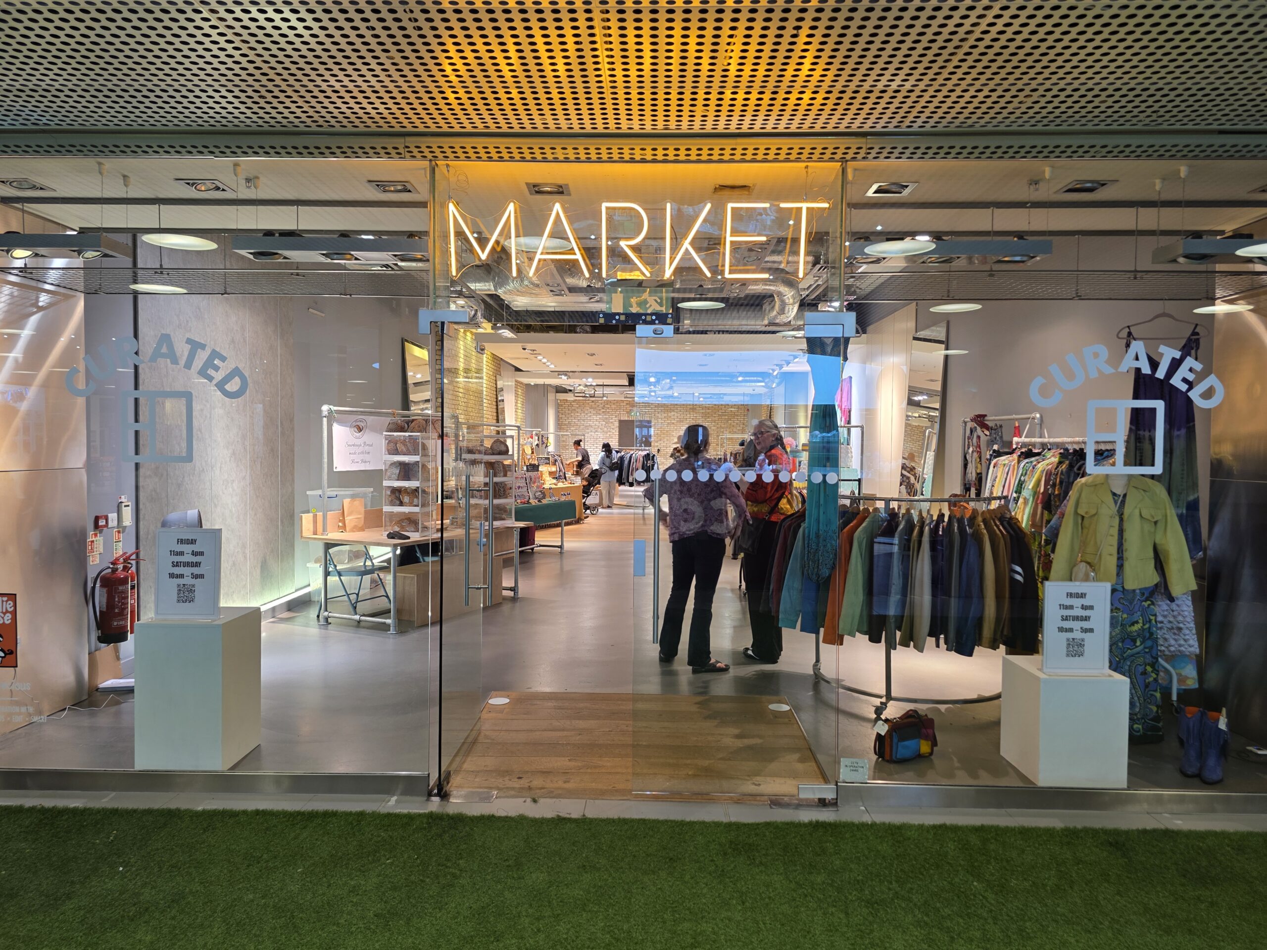 We are at the Curated Market in Bon Accord Centre