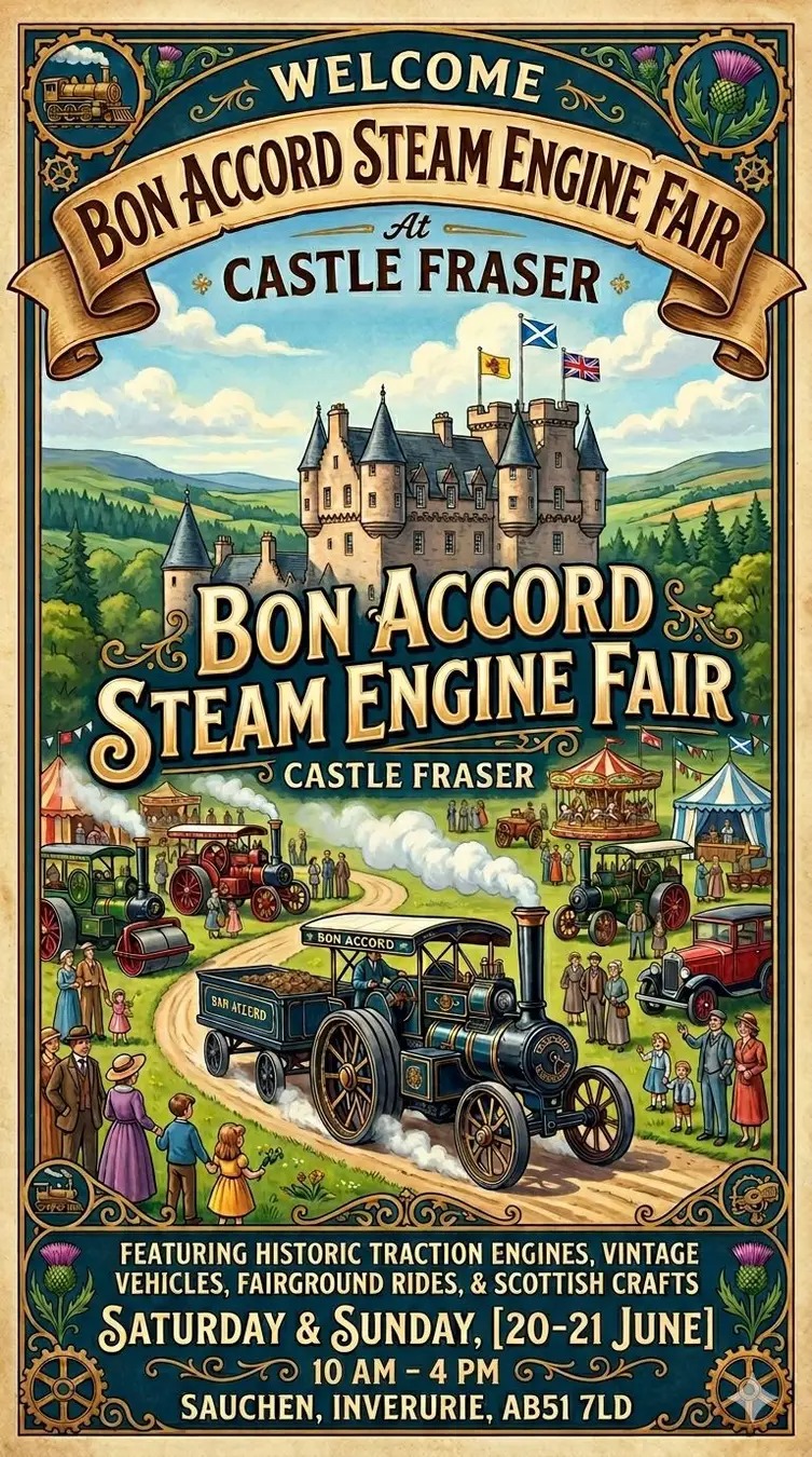 Bon Accord Steam Engine Fair 2026
